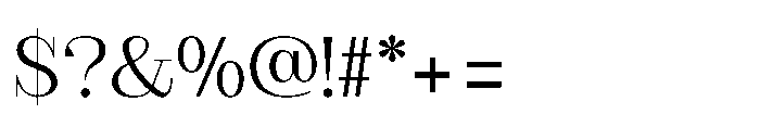 Slabdon Book Font OTHER CHARS