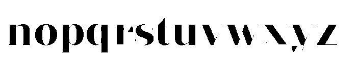 Slabdon Fine Bold Font LOWERCASE