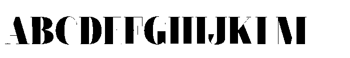 Slabdon Heavy Condensed Fine Font UPPERCASE