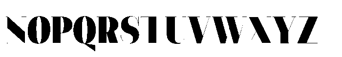 Slabdon Heavy Condensed Fine Font UPPERCASE
