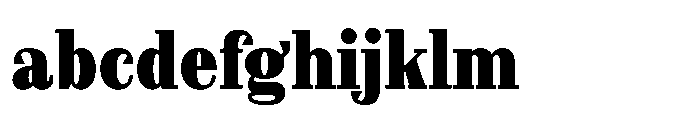 Slabdon Heavy Condensed FONT