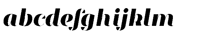 Slabdon Heavy Fine Italic FONT
