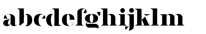 Slabdon Heavy Fine Srf FONT