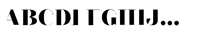 Slabdon Heavy Fine Font UPPERCASE