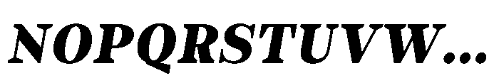 Slabdon Heavy Srf Italic Font UPPERCASE