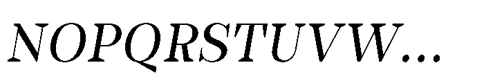 Slabdon Italic VF Font UPPERCASE
