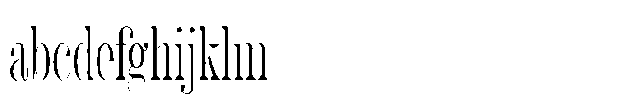 Slabdon Light Condensed Fine Srf FONT