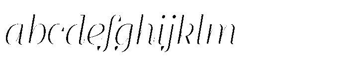 Slabdon Light Fine Italic FONT