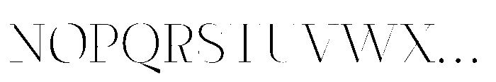 Slabdon Light Fine Font UPPERCASE