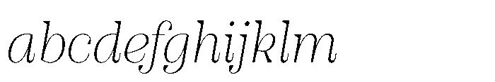 Slabdon Light Srf Italic FONT