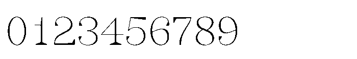 Slabdon Light Srf Font OTHER CHARS