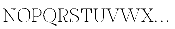 Slabdon Light Srf Font UPPERCASE