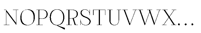 Slabdon Light Font UPPERCASE