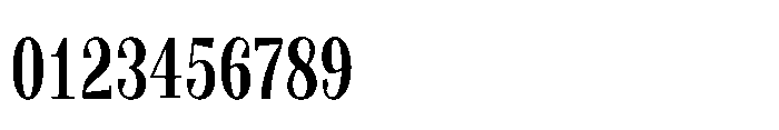 Slabdon Regular Condensed Font OTHER CHARS