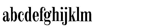 Slabdon Regular Condensed FONT