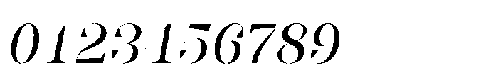 Slabdon Regular Fine Srf Italic Font OTHER CHARS