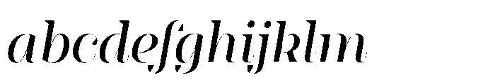 Slabdon Regular Fine Srf Italic FONT