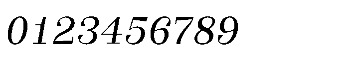 Slabdon Regular Italic Font OTHER CHARS