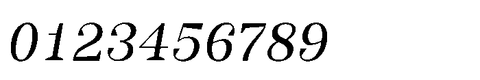 Slabdon Regular Srf Italic Font OTHER CHARS
