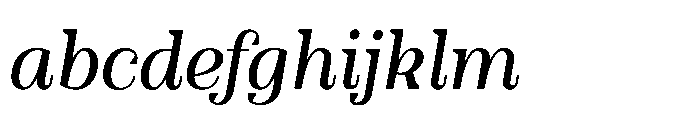 Slabdon Regular Srf Italic FONT