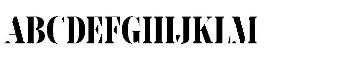 Slabdon Semi Bold Condensed Fine Srf Font UPPERCASE