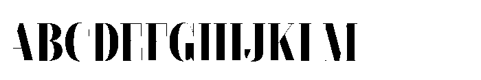 Slabdon Semi Bold Condensed Fine Font UPPERCASE