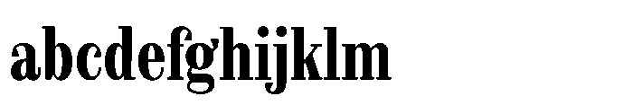 Slabdon Semi Bold Condensed FONT
