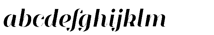Slabdon Semi Bold Fine Italic FONT