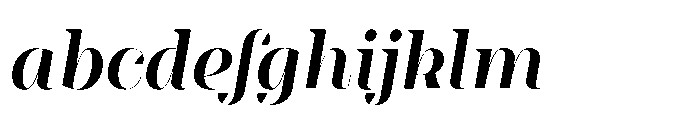 Slabdon Semi Bold Fine Srf Italic FONT