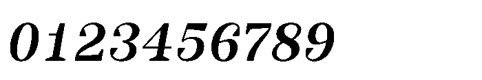 Slabdon Semi Bold Srf Italic Font OTHER CHARS