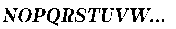 Slabdon Semi Bold Srf Italic Font UPPERCASE