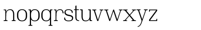 Slabton Variable Font LOWERCASE