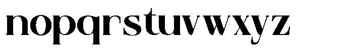 Slamyon Regular Font LOWERCASE