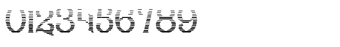 Slanfield Gradient Font OTHER CHARS