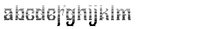 Slanfield Gradient FONT