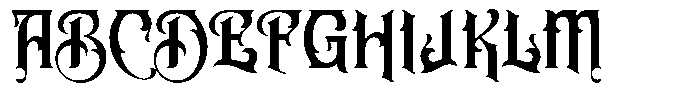 Slanfield Regular Font UPPERCASE
