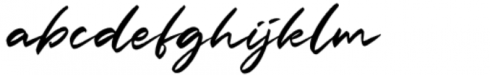 Slash Signature Regular Font LOWERCASE
