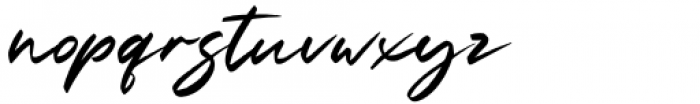 Slash Signature Regular Font LOWERCASE