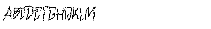 Slaster Font UPPERCASE