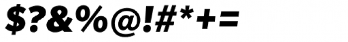 Slate Black Italic Font OTHER CHARS