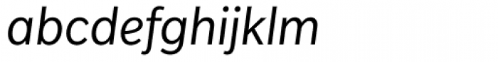 Slate Book Italic Font LOWERCASE