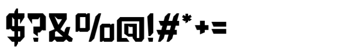 Slaxing Regular Font OTHER CHARS
