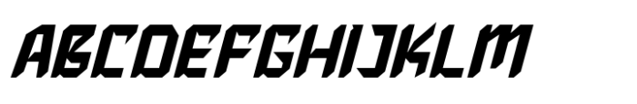 Slaxing Slant Font