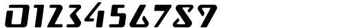 Slazer Italic Font OTHER CHARS