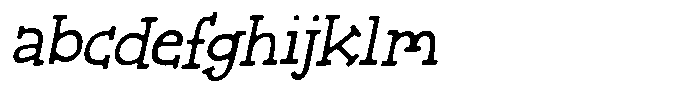 Sleepless Eye Italic FONT