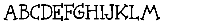 Sleepless Eye Regular Font UPPERCASE