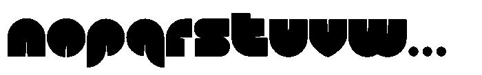 Slice Font LOWERCASE