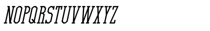 Sliced Bread JNL Oblique Font LOWERCASE