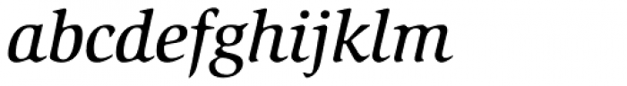Slimbach Std Medium Italic Font LOWERCASE