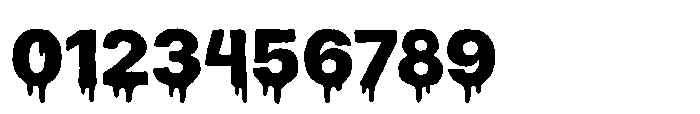 Slime Rage Regular Font OTHER CHARS